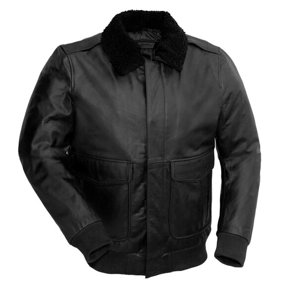 Men's Fashion Leather Jacket - Picture 4 of 8